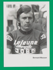 CYCLISME repro PHOTO cycliste BERNARD MASSON équipe LEJEUNE JOBO