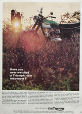 THE TPIUMPH Vintage Print Ad !! " Grand Motorcycle from THE TPIUMPH "