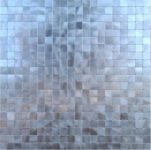 Mosaïque carrée alu - mosaïque,