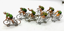 44356 COFALU / PLASTIQUE / TOUR DE FRANCE / LOT 7 CYCLISTES EQUIPE D ITALIE 1/32