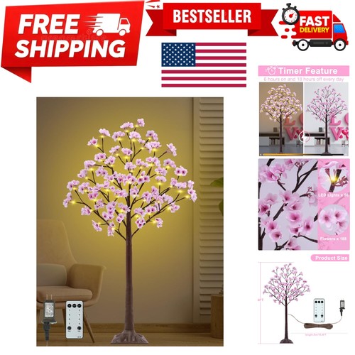 4ft lighted cherry blossom - 4ft,