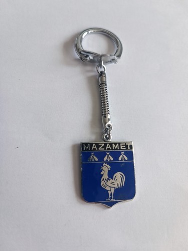 Porte clés émaillé blason - clés,