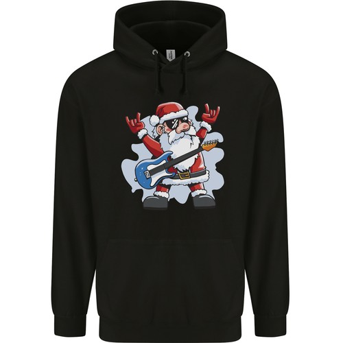 Hoodie enfant noël rock - de,