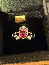 Alliance/bague Claddagh or