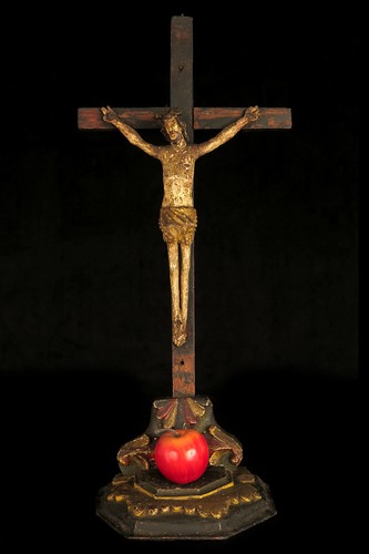 Ancien crucifix christ - christ, sur