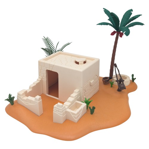 Playmobil base avec maison