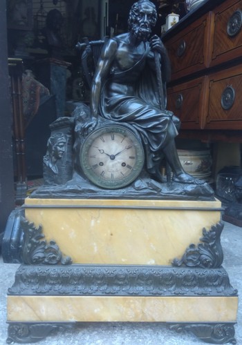 Pendule empire restauration - empire,