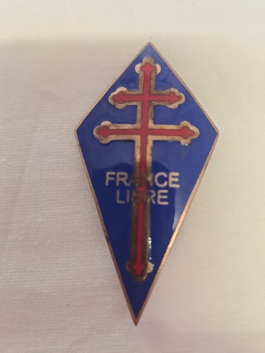 Insigne émaillé france libre - insigne,