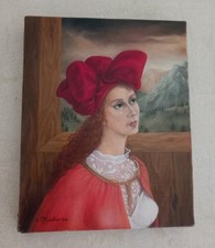 Peinture sur toile portrait