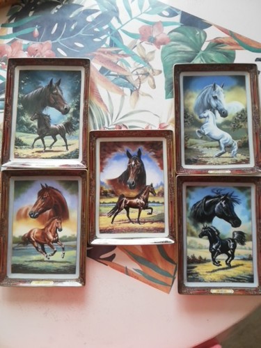 Assiette cheval franklin mint - franklin,
