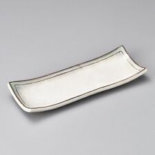 Plat De Service À Bord Blanc