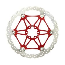 Disque De Frein Ventilé V4 6 Trous 220Mm Rouge HODV4220.R HOPE Freins Vélo