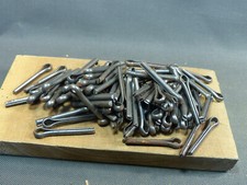 Lot anciennes goupilles fendues mecanindus pour mécanique auto moto 60mm 90 pces