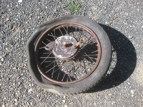 Roue arriere terrot magnat - roue,