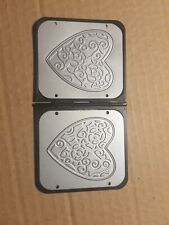 Die Embosslits English rose heart de sizzix