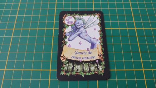 Carte ingrédient goutte - goutte, de