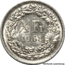 V4785 Switzerland 1/2 Franc