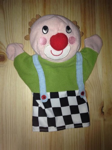 Peluche doudou clown cirque - peluche,