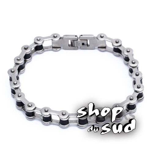 Bracelet chaine moto homme - chaine,