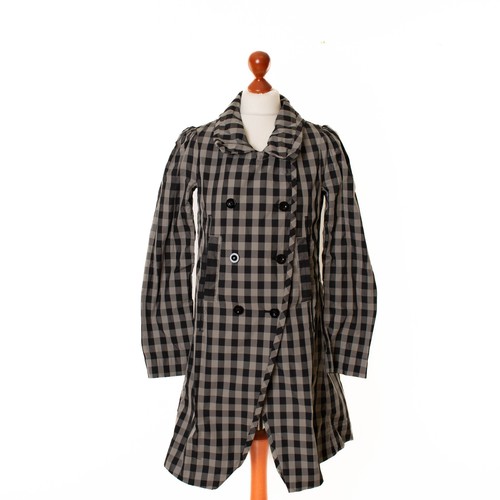 Manteau veste gris - à, carreaux