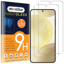 Packx2 Verre trempé Samsung Galaxy S24 Film Protection Ecran anti casse