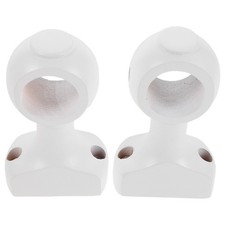  2 Pcs Tête De Tige Rideau En