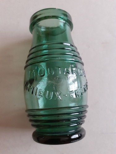 Ancien pot moutarde amieux - pot, amieux-