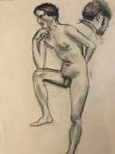 Dessin Atelier Nu Nue Crayon