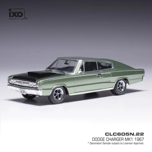 Dodge charger 1967 vert - 1967,