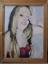 TABLEAUX : diptyque 60x80, "L'inspiration et L'Homme Heureux" sur cadre amovible