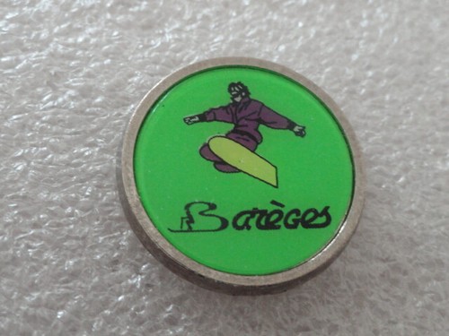 Pin ski snow board bareges - s,