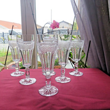 6 flutes a champagne en