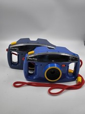 Nombreux 2 Fisher-Price Caméras - non-Testé, Pour Pièces, Signes De Usage