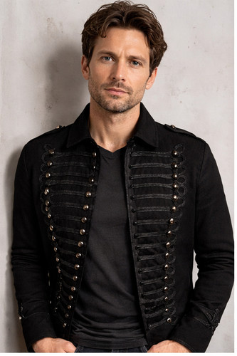 Veste militaire hussard - militaire,
