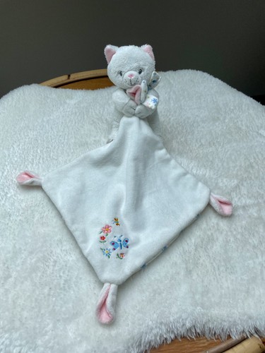 Adorable doudou plat - , chat