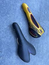 2 Vintage Saddle / Flite Italia Idéale Brooks Look Time 