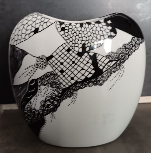 Vintage beau vase porcelaine - vintage:,