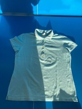 LACOSTE FIGARO Joli Polo BLEU CLAIRE Femme Taille FR M T 46 EXCELLENT ÉTAT