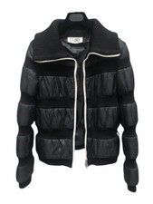 Martin Margiela   FW 2006 Black Stripped Puffer Jacket Size 42 M fits men XXS XS