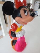Poupée caoutchouc Minnie Walt Disney Production super collector - 1985