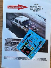 DECALS 1/43 SIMCA MARCHAND