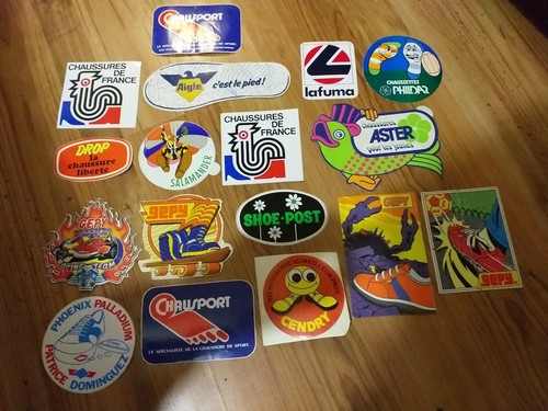 Autocollant sticker vintage - /,