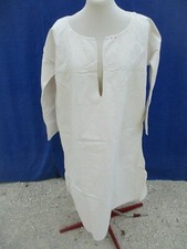 Chemise ancienne N°250 femme homme grand mère lin chanvre nuit robe bon état