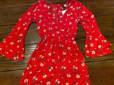 NWT Womens Red H&M HM Romper
