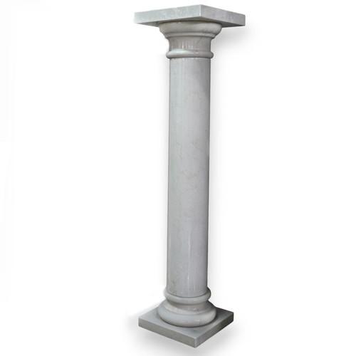 Colonne marbre blanc - colonne,