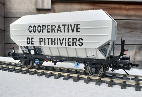 Rail wagon céréalier - wagon,