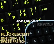 Glowing fluorescent swiss - glowing,