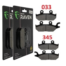 2 Kit plaquettes frein Av Ga