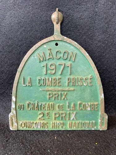 Chevaux plaque concours - plaque,
