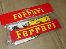 Lot de 5 Stickers Ferrari